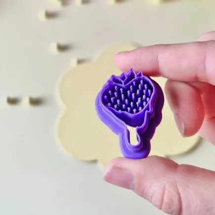 Cortador arcilla polimérica: fresa con chocolate - Lylo Tools