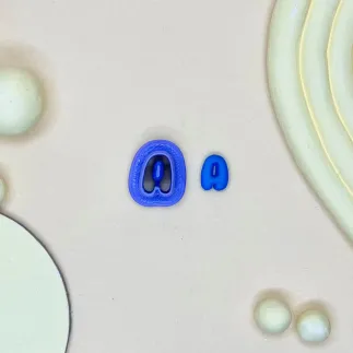 Set cortadores arcilla polimérica - abecedario 1cm - Lylo Tools