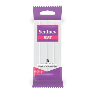 Arcilla polimérica Sculpey Premo: Blanco 454gr - Lylo Tools