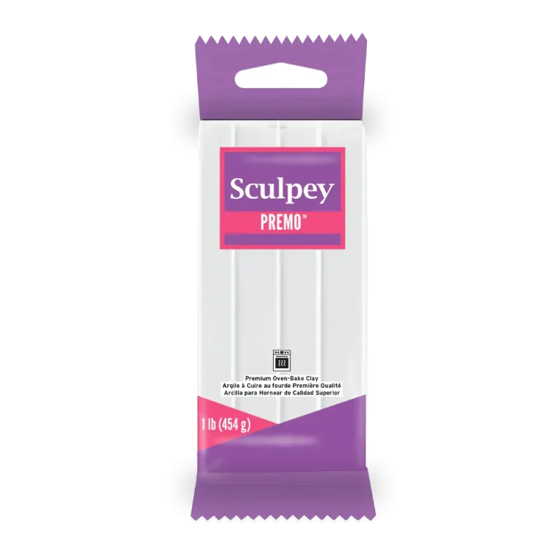 Arcilla polimérica Sculpey Premo - Blanco 454gr