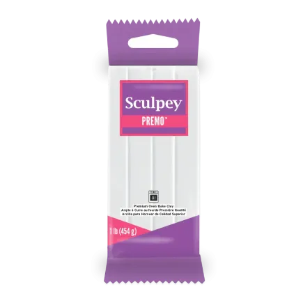 Arcilla polimérica Sculpey Premo - Blanco 454gr