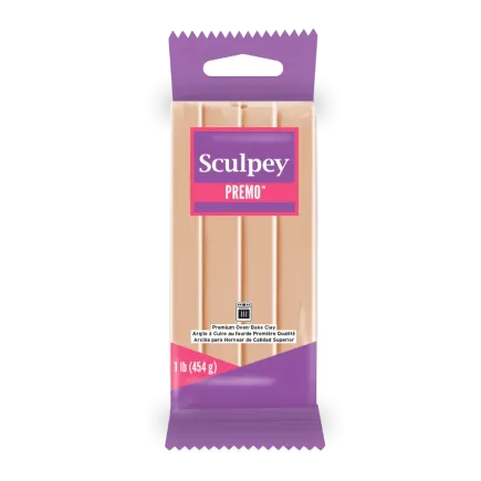 Arcilla polimérica Sculpey Premo: beige 454gr - Lylo Tools