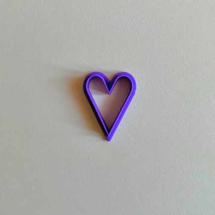 Cortador para arcilla: corazón grande - Lylo Tools