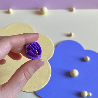 Cortador para arcilla polimérica mano orgánica