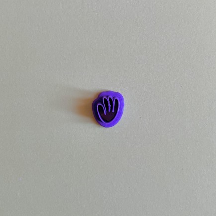 Cortador para arcilla polimérica mano orgánica