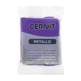 Arcilla polimerica Cernit Metálico | Violeta 56gr - Lylo Tools