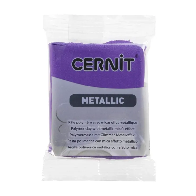 Arcilla polimerica Cernit Metálico - Violeta 56gr Arcilla polimerica Cernit Metálico - Violeta 56gr
