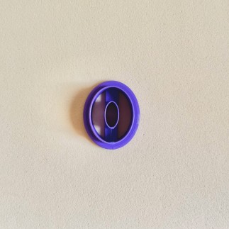 Cortador arcilla polimérica: óvalo estilo donut - Lylo Tools