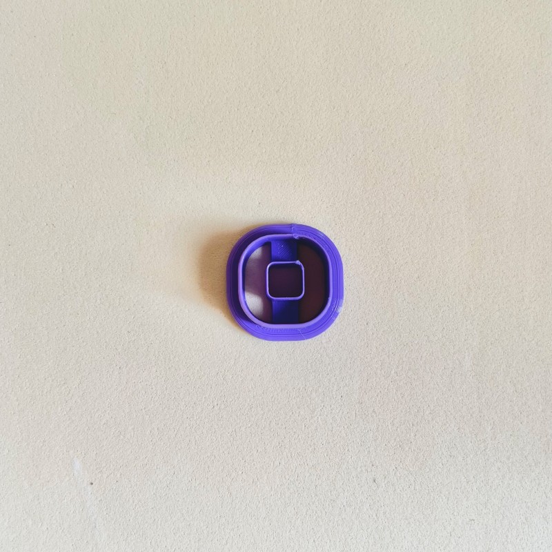 Cortador para arcilla polimérica cuadrado estilo donut