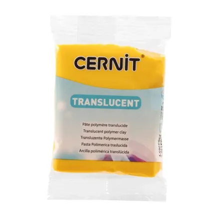 Arcilla polimerica Cernit Transparente - Ámbar 56gr