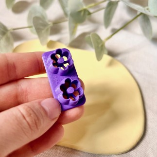 Cortador para arcilla polimérica doble margarita