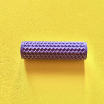 Mini rodillo de textura - estampado tejido