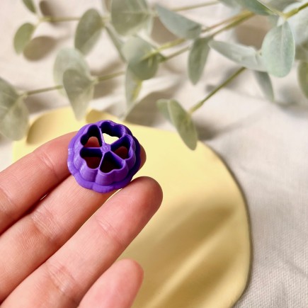 Cortador para arcilla polimérica margarita 5 pétalos