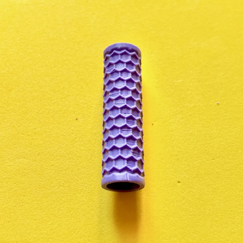 Mini rodillo de textura - estampado hexágonos Mini rodillo de textura - estampado hexágonos