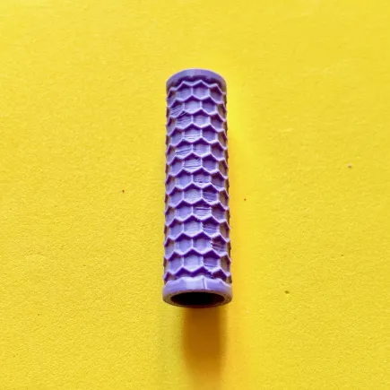 Mini rodillo de textura - estampado hexágonos