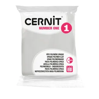 Arcilla polimerica Cernit Number One | Blanco 56gr - Lylo Tools