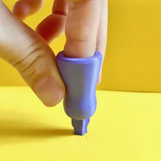 Mini cortador arcilla polimerica: forma de rectángulo - Lylo Tools