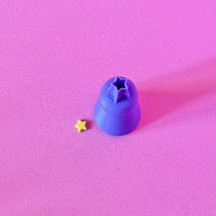 Mini cortador arcilla polimerica - estrella 5 puntas