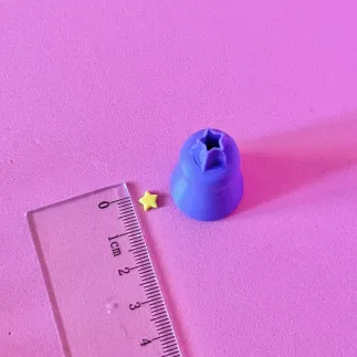 Mini cortador arcilla polimerica: forma de estrella - Lylo Tools