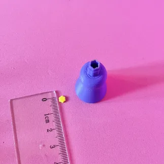 Mini cortador arcilla polimerica - flor 6 pétalos