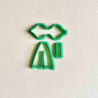 Set cortadores arcilla polimérica: lazos coquette pequeño - Lylo Tools