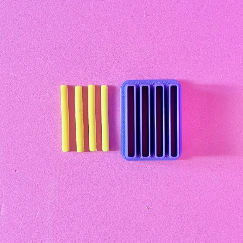 Cortador arcilla polimerica - cluster rectángulos