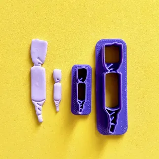 Cortador para arcilla polimerica: petardo con sello - Lylo Tools