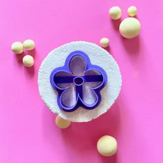 Cortador para arcilla polimerica: flor del bosque - Lylo Tools