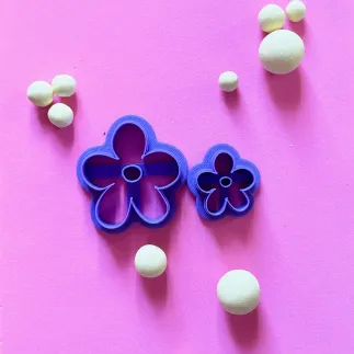 Cortador para arcilla polimerica: flor del bosque - Lylo Tools