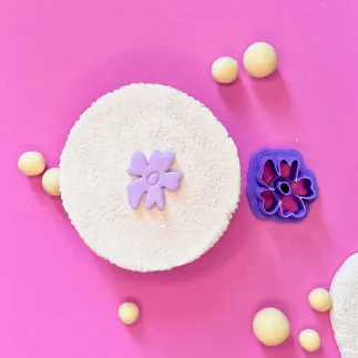 Cortador para arcilla polimerica: flor orgánica 5 pétalos - Lylo Tools