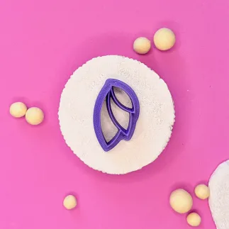 Cortador para arcilla polimerica (simétricos) - 3 pétalos