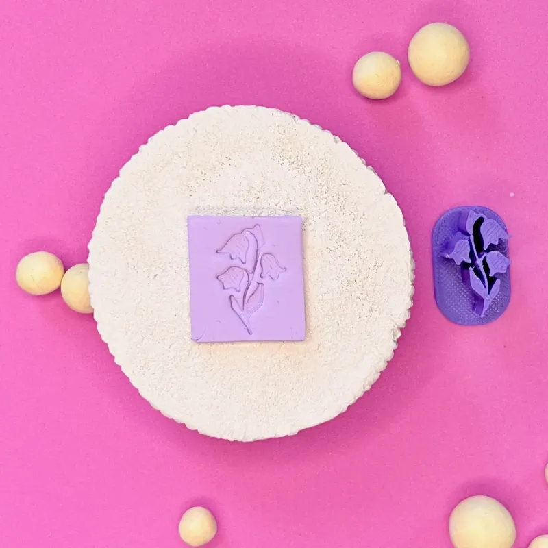 Sello para arcilla polimerica - campanillas Sello para arcilla polimerica - campanillas