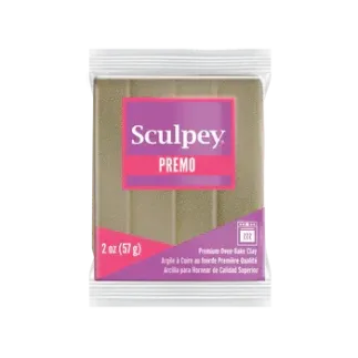 Arcilla polimérica Sculpey Premo: dorado purpurina - Lylo Tools