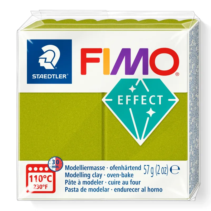 Arcilla polimérica FIMO Effect - verde metalizado Arcilla polimérica FIMO Effect - verde metalizado