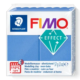 Arcilla polimérica FIMO Effect: azul metálico - Lylo Tools