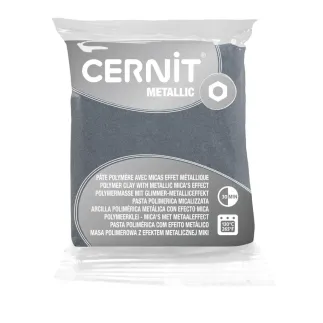 Arcilla polimerica Cernit Metálico | Plateado 56gr - Lylo Tools