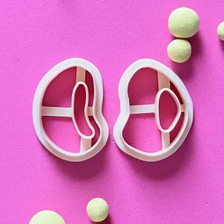 Cortador arcilla polimérica: set orgánico - Lylo Tools