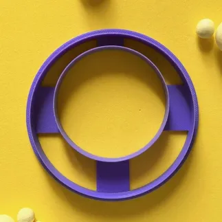 Cortador arcilla polimérica: círculo flamenco - Lylo Tools