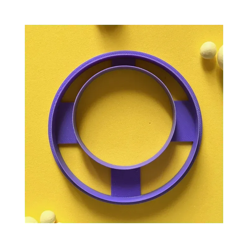 Cortador arcilla polimérica - círculo flamenco