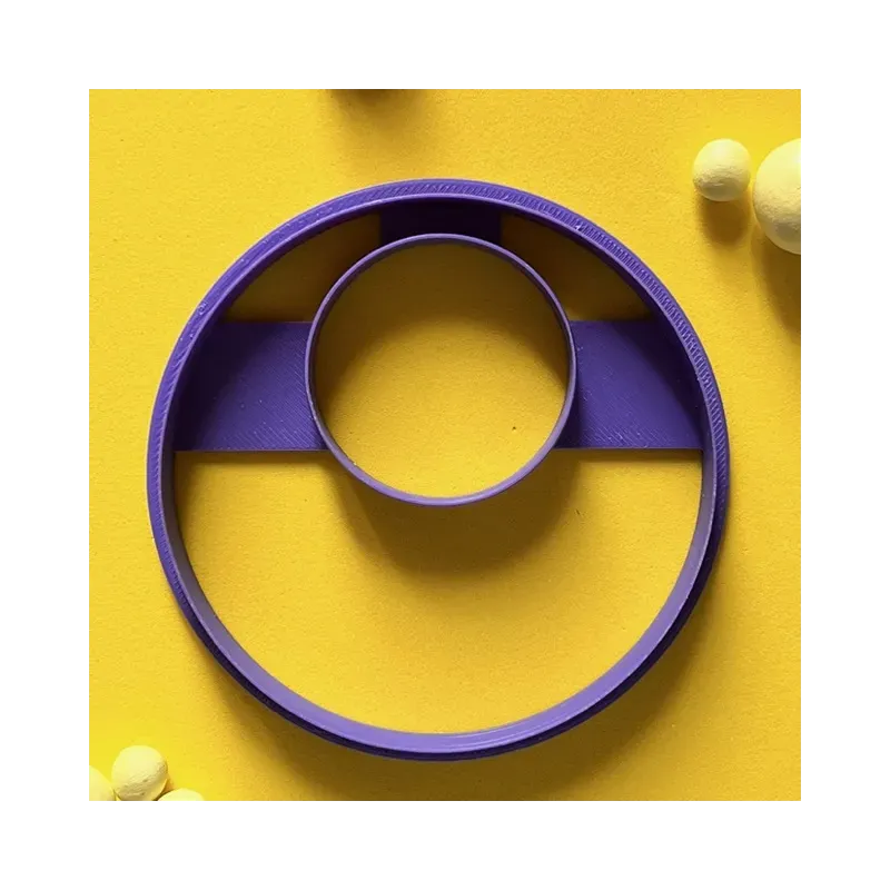 Cortador arcilla polimérica - círculo flamenco estilo 2