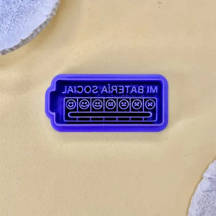 Cortador arcilla polimérica - set batería social