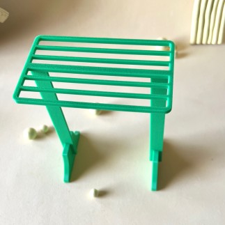 Soporte de secado para perlas automontable