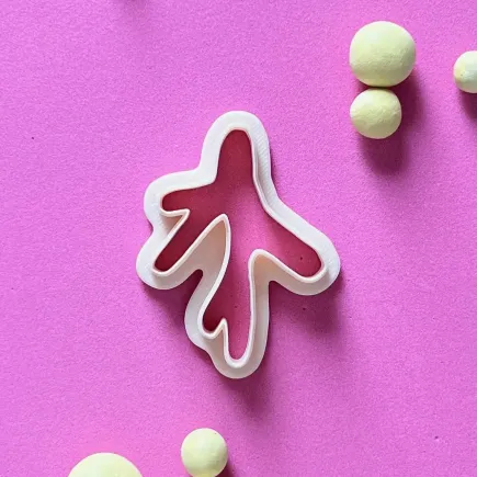 Cortador arcilla polimérica - coral