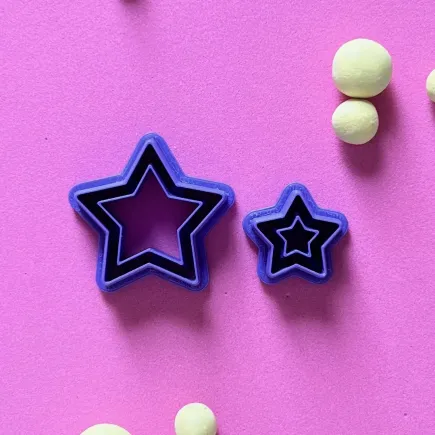 Cortador arcilla polimérica: estrella fina - Lylo Tools