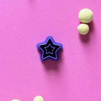 Cortador arcilla polimérica: estrella fina - Lylo Tools