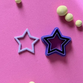 Cortador arcilla polimérica: estrella fina - Lylo Tools