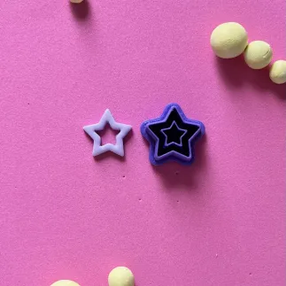 Cortador arcilla polimérica: estrella fina - Lylo Tools