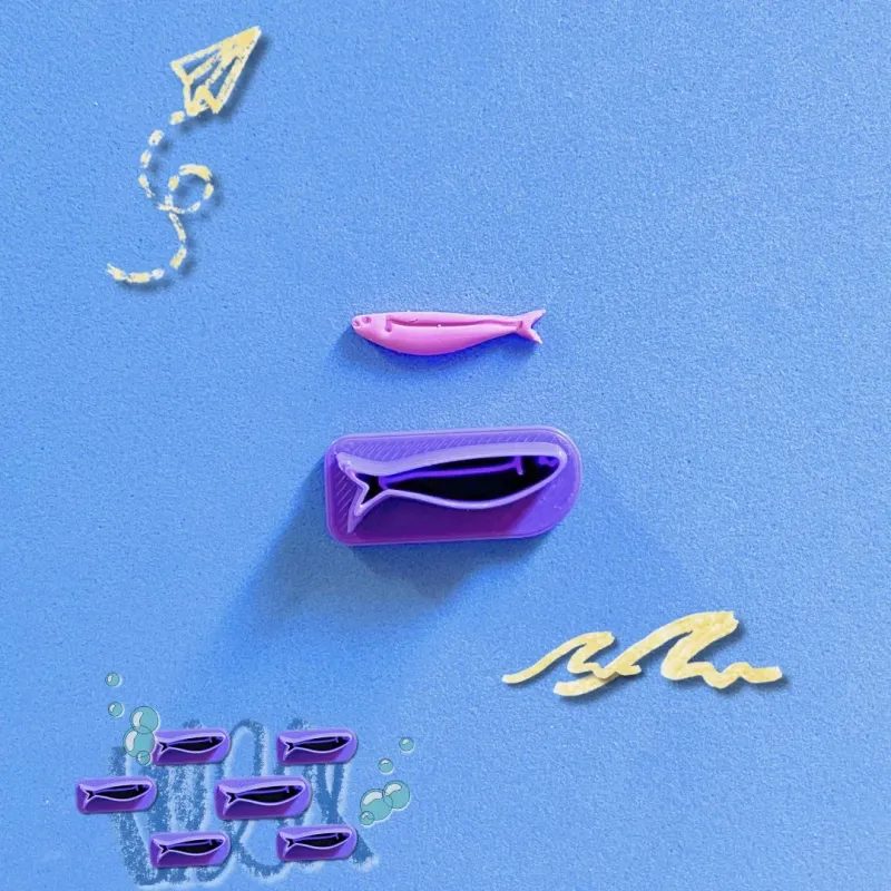 Cortador arcilla polimérica - sardina