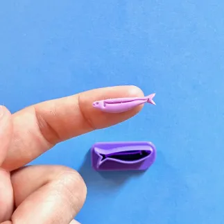 Cortador arcilla polimérica: sardina - Lylo Tools