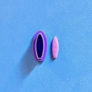 Cortador arcilla polimérica - tabla de surf